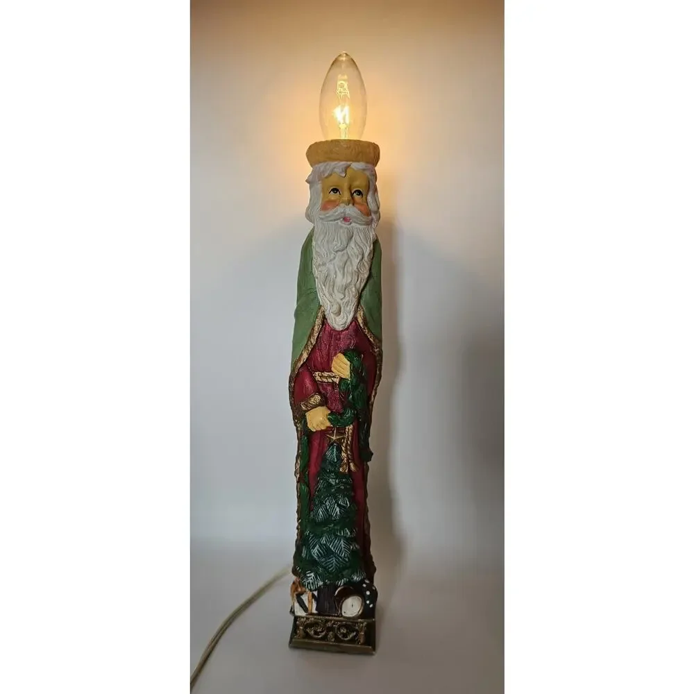 Trim-At-Home Vintage Santa Lamp Night Light